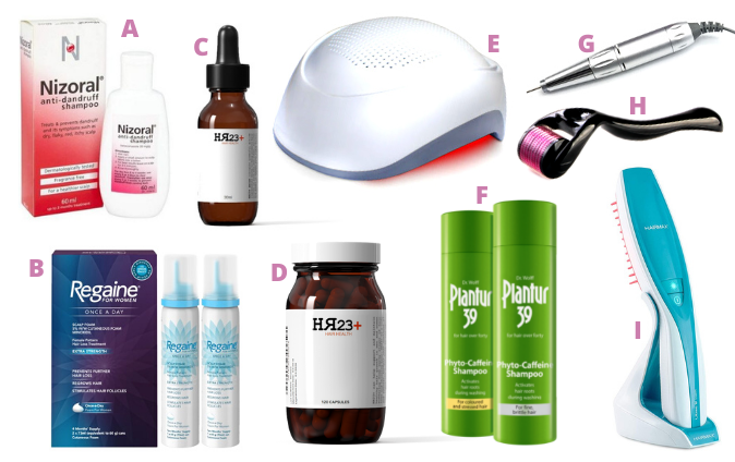 most recommend hair loss treatments 
