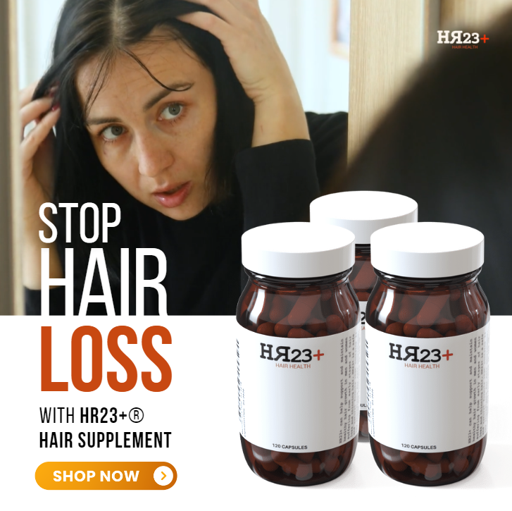 HR23+ hair growth supplement for female hair loss 
