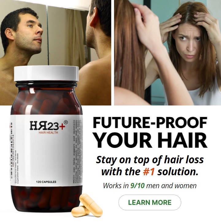 Hair growth supplement for females with thinning hair. 