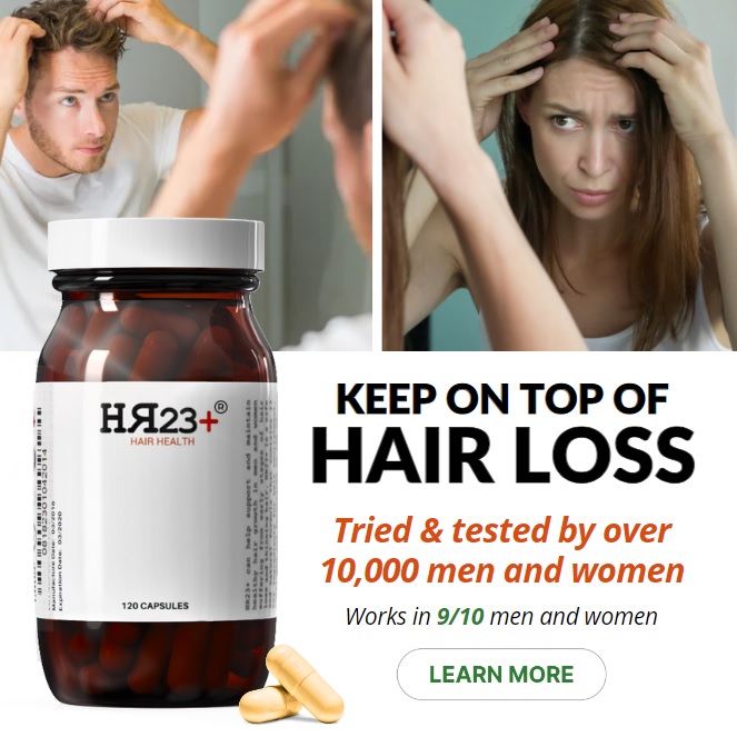 HR23+ hair loss solutions for men and women 